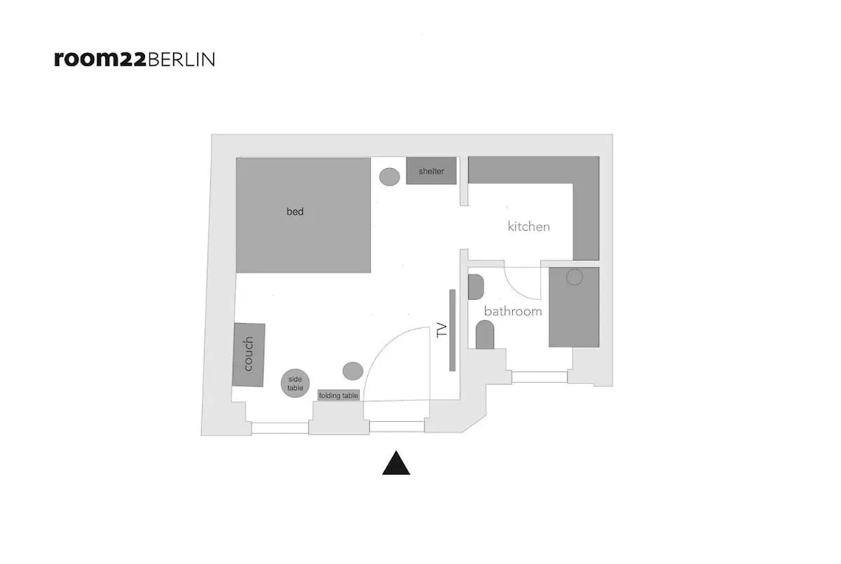 J8 Room22 Studioapartment Mitte Mitte Berlin 0*,